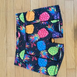 No front seam booty shorts